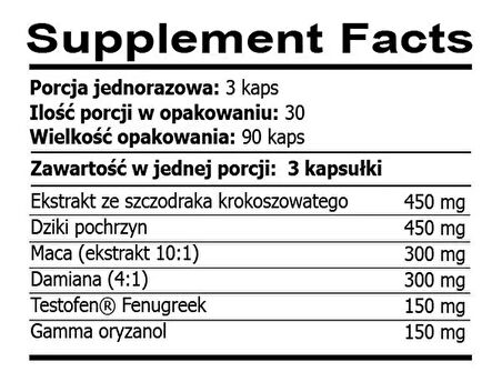 AMIX Myosterones Testo booster / 90 Caps