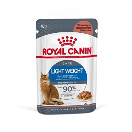 Royal Canin Ultra Light Pouch Kedi Konserve Maması 85 Gr 12 Adet