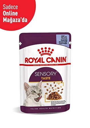 Royal Canin Sensory Tat Duyusu için Sos İçerisinde Yaş Kedi Maması 85g