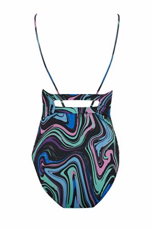 DeFacto Fall in Love Regular Fit Batik Desenli Mayo A9462AX23HSBK81