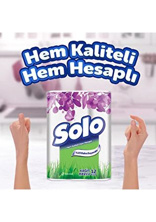 Solo Ultra Kağıt Havlu 12 Rulo