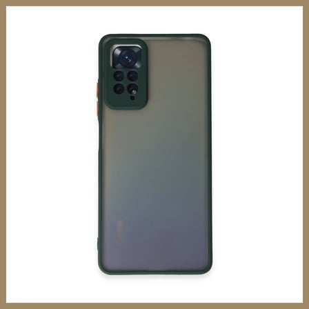 Bezos Redmi Note 12 Pro 4G Kılıf Montreal Silikon Kapak - Yeşil 22