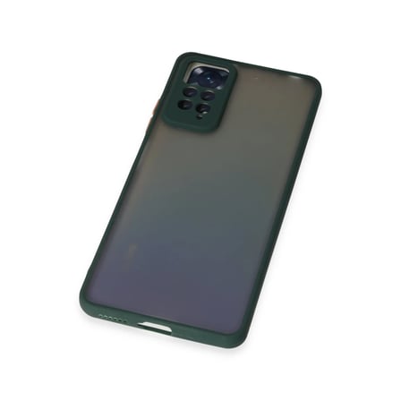 Bezos Redmi Note 12 Pro 4G Kılıf Montreal Silikon Kapak - Yeşil 22