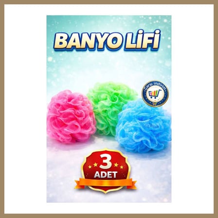 Bezos NİSA BANYO LİFİ (3 Adet) 22