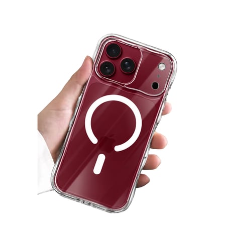 Bezos Joko iPhone 18 Pro Max/17 Pro Max Vev Full Airbag Magsafe Kapak - Şeffaf 22