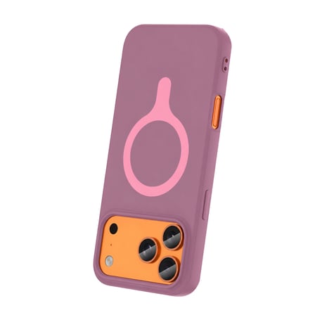 Bezos Joko iPhone 18 Pro/17 Pro Z Silikon Magsafe Kapak - Mor 22