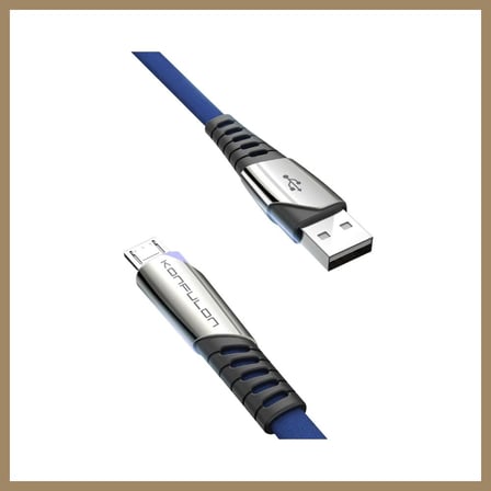 Bezos Konfulon DC16 Micro USB Kablo 1M 2.4A - Mavi 22