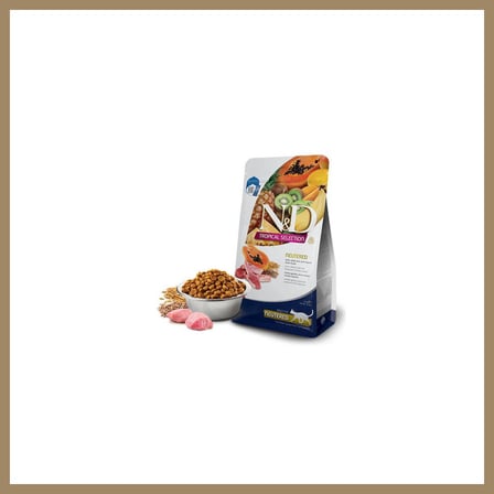 Bezos N&D Tropical Selection Kuzu Etli ve Tropikal Meyveli Kısırlaştırılmış Kedi Maması 4+1 Kg 22
