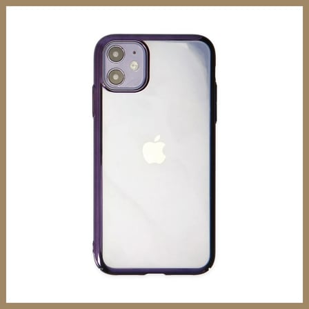 Bezos iPhone 12 Kılıf Element Silikon - Mor 22