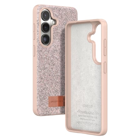 Bezos Onegif Samsung Galaxy S26 Plus Bright Simli Kapak - Pembe 22