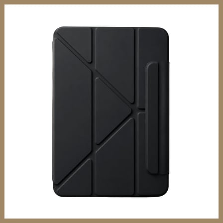 Bezos iPad 2025 10.9 10.Nesil (A16) Edz Manyetik Standlı Tablet Kılıfı - Siyah 22