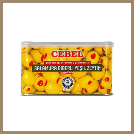Bezos CEBEL SARI YEŞİL ZEYTİN BİBERLİ 600 GR 22