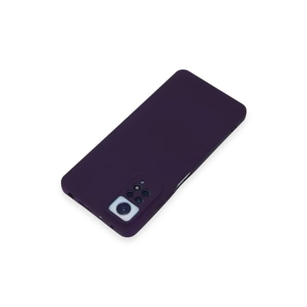 Bezos Redmi Note 12 Pro 4G Kılıf Nano içi Kadife Silikon - Mor 22