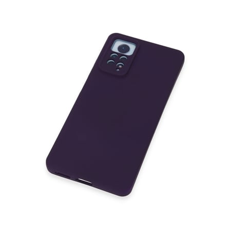 Bezos Redmi Note 12 Pro 4G Kılıf Nano içi Kadife Silikon - Mor 22