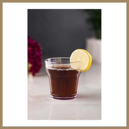 Bezos Akrilik Şeffaf Tekli Kısa Bardak & Su Meşrubat Kahve Yanı Bardağı 300 ml ( Cam Değildir ) 22