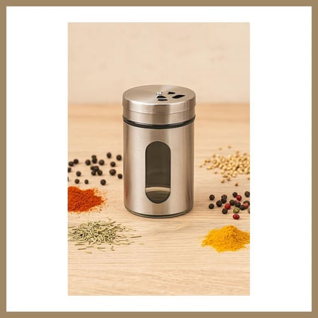 Bezos Cam Metal Kapaklı Tuzluk 100 ml 22