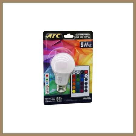 Bezos ATC 9w KUMANDALI BEYAZ+RGB LED AMPUL 1 Adet 22