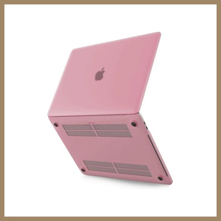 Bezos Macbook Pro 13 2020 Macbook Buzlu Kapak - Pembe 22