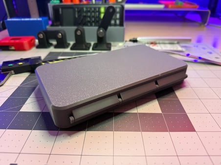 Bezos 3D Baskı 10 Bölmeli Menteşeli Organizer Kutu Vida Cıvata ve Küçük Parça Saklama Kutusu Gri 22