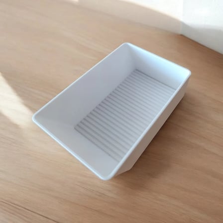 Bezos 3D Baskı Pasta Malzeme Organizeri Kabartma Tozu Vanilya Poşet Saklama Kutusu Mutfak Dolabı Beyaz 22