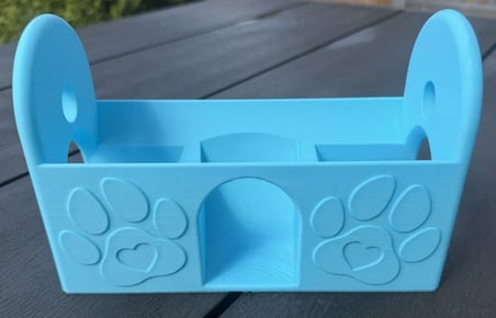 Bezos 3D Baskı Köpek Ödül Mamalı Zeka Oyuncağı Döner Silindirli Ödül Dağıtıcı Sarı Mavi Yeşil 22