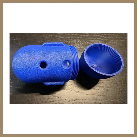 Bezos 3D Baskı Kedi ve Küçük Köpek İçin Ödül Dağıtıcı Zeka Oyuncağı Döner Kapsüllü Atıştırmalık Dağıtıcı - Mavi 22