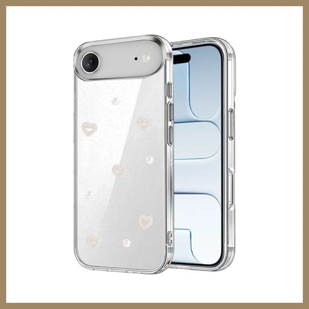Bezos iPhone 17 Uyumlu Air Uyumlu Fiyonk Desenli Kapak - Desen 10 22