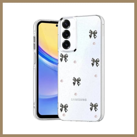 Bezos Samsung Galaxy A37 5G Uyumlu Fiyonk Desenli Kapak - Desen 8 22
