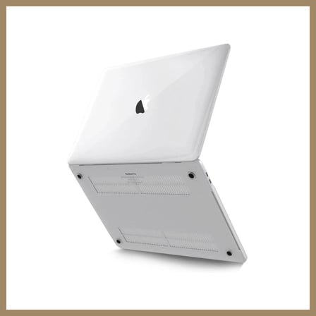 Bezos Macbook Pro 14.2 2021 Macbook Buzlu Kapak - Şeffaf 22
