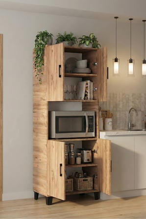 Bezos Mutfak Dolabı Atlantik Çam 70 cm 22