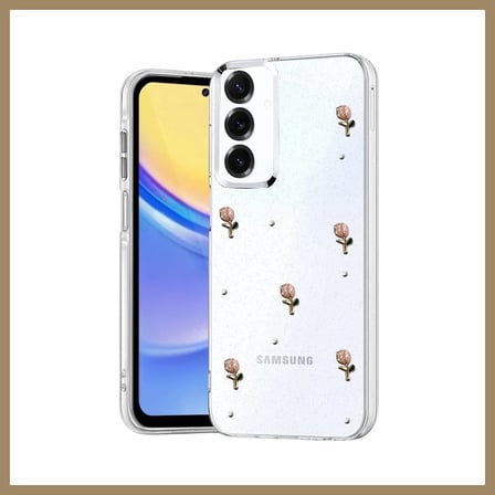 Bezos Samsung Galaxy A57 5G Uyumlu Fiyonk Desenli Kapak - Desen 6 22