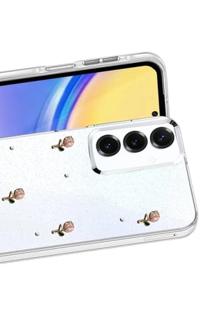 Bezos Samsung Galaxy A57 5G Uyumlu Fiyonk Desenli Kapak - Desen 6 22
