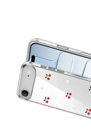 Bezos iPhone 17 Uyumlu Air Uyumlu Fiyonk Desenli Kapak - Desen 9 22