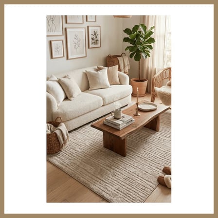 Bezos YoudayHomeCollection MODA Model Oturma Odası Halısı · EBAT: 100X100 22