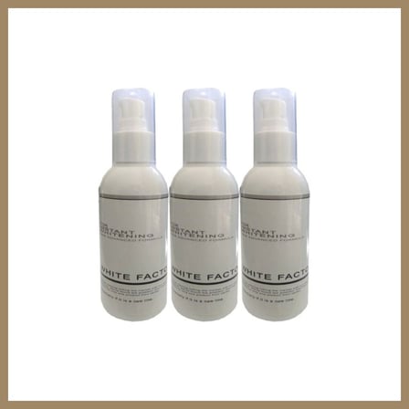 Bezos White Factor 3 Adet White Factor For Instant Whitening Beyazlatıcı Açıcı / 3X120 ml Krem 22