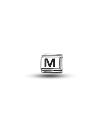 Bezos M Harf Charm | Çelik Bileklik Aksesuarı | Kişiye Özel Harf Modülü | Minimal & Şık 22