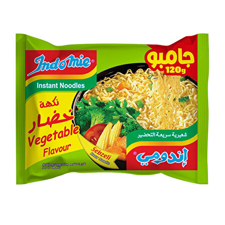İndomi̇e Hazır Noodle Sebzeli̇ 120 Gr Paket (40 Adet)