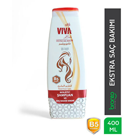 Vıva Bella Saç Bakım şampuan Ve Bakım Kremi̇ 400 Ml Paket (3 Adet)