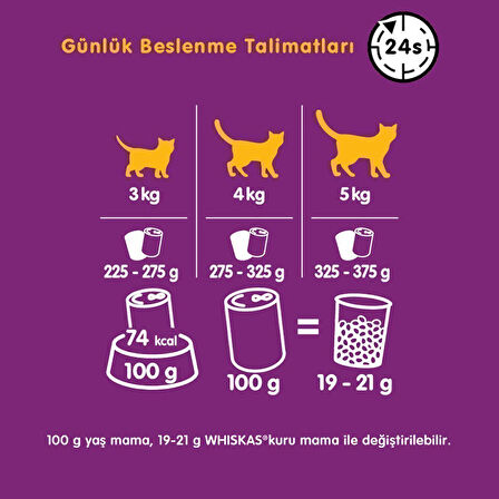 Wi̇skas Sığırlı 400 Gr Paket (3 Adet)