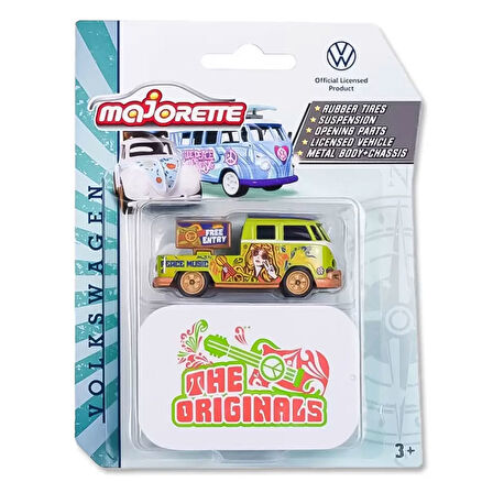 Majorette Volkswagen The Originals Model Araç T1-Yeşil