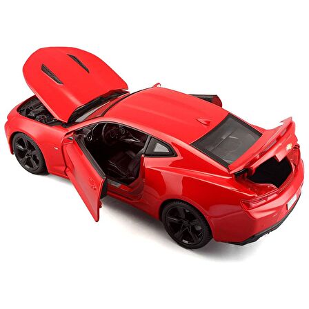 Maisto 1:18 2016 Chevrolet Camaro SS Model Araba - Kırmızı 