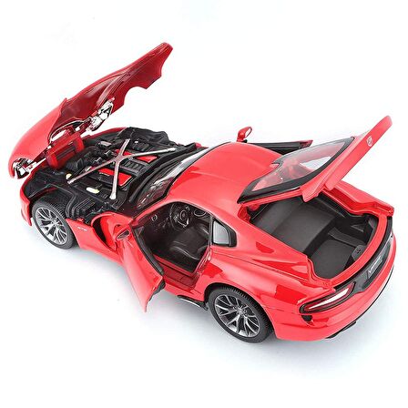 Maisto 1:18 2013 SRT Viper GTS Model Araba - Kırmızı