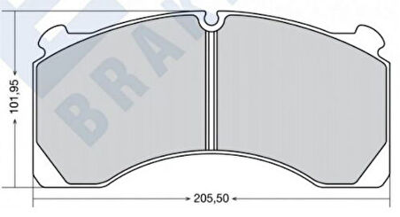 DISK FREN BALATASI R.O.R. MERITOR 29124