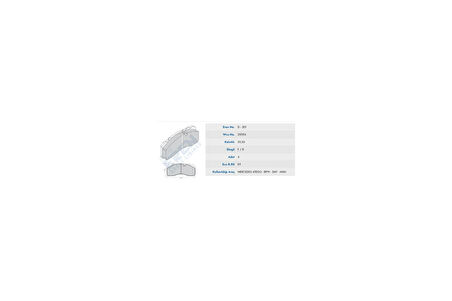DISK BALATA MERCEDES ACTROS / MAN TGA ON - ARKA 29094
