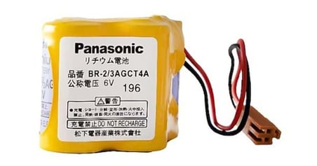 Panasonic BR-2/3AGCT4A 6V Lityum Pil (Cnc / Plc Pili)