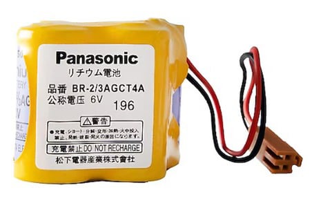 Panasonic BR-2/3AGCT4A 6V Lityum Pil (Cnc / Plc Pili)