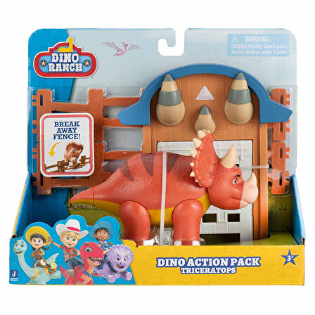 Dino Ranch Aksiyon Paketi Triceratops DNA05000