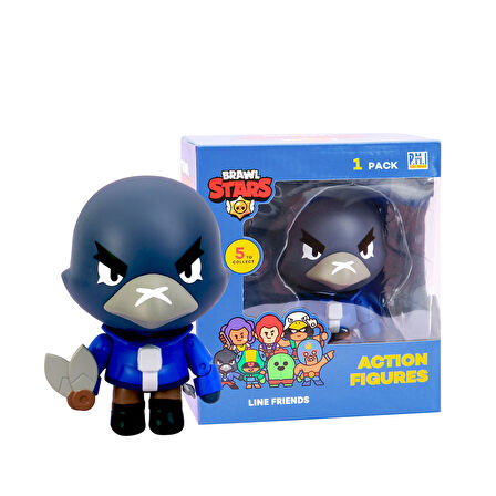 Brawl Stars Tekli Aksiyon Figürü Model 2 PMI-BRW6010