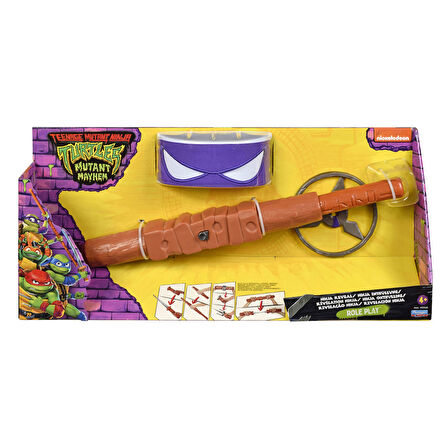 Ninja Turtles Mutant Mayhem Maske ve Aksesuar Seti Donatello 83530