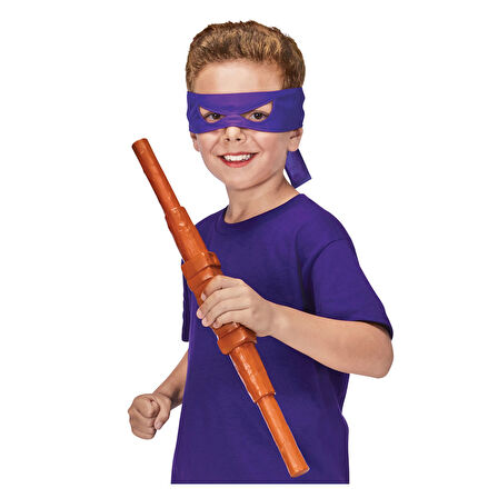 Ninja Turtles Mutant Mayhem Maske ve Aksesuar Seti Donatello 83530